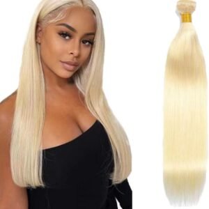 613# 10A Remy Hair Straight Human Hair bundle (1 PC)