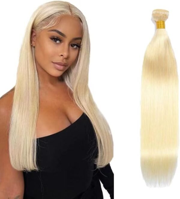 613# 10A Remy Hair Straight Human Hair bundle (1 PC)