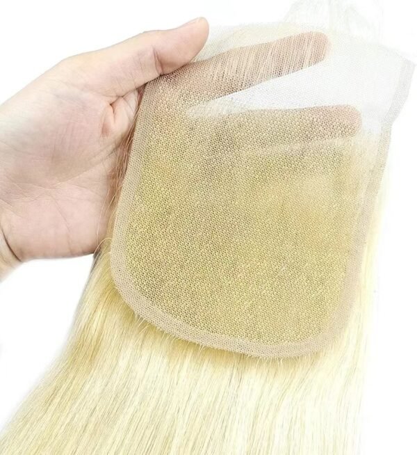 613 # Straight Human Hair Closure - Image 2