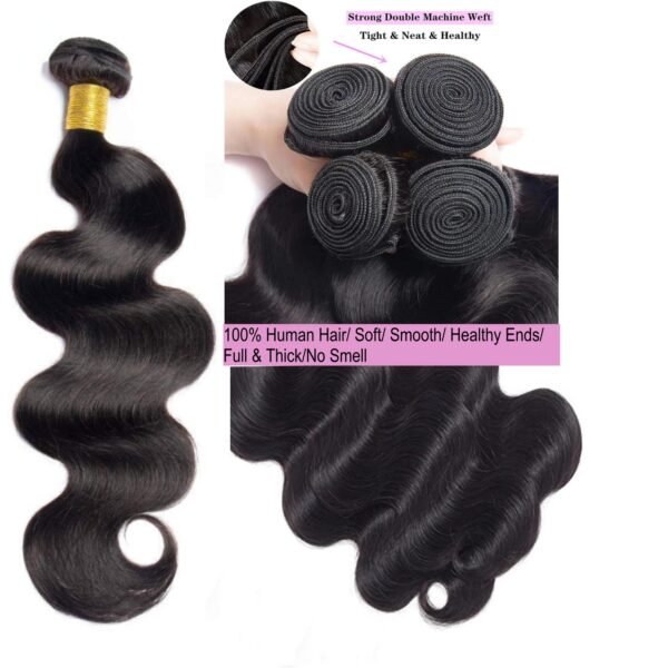 Body Wave Human Hair Bundle (1 PC) - Image 5